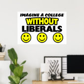 Ohne Liberale! Poster (Heimbüro)