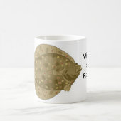 Ohne meine Kaffee I Scholle bei der Arbeit! Tasse (Mittel)