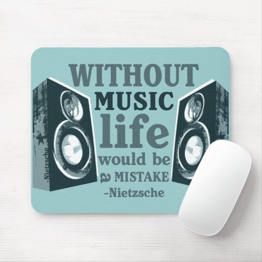 Ohne Musik… Mousepad (Mit Mouse)