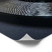 Ohne Musik - Nietzsche Zitat - Kunstdruck Poster (Ecke)