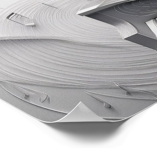 Ohne Musik Poster (Ecke)