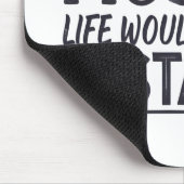 Ohne Musik wäre das Leben ein Fehler Mousepad (Ecke)