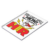 Ohne Personal kann man Helden nicht buchstabieren Notizblock (Linke Seite)