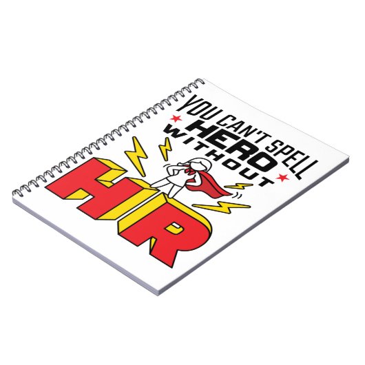 Ohne Personal kann man Helden nicht buchstabieren Notizblock (Linke Seite)