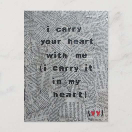 Ohne Postkarte (Vorderseite)