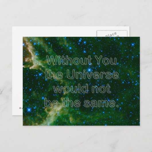 Ohne Postkarte (Vorne/Hinten)