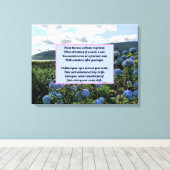 Ohne Rosy-Biss Leinwanddruck (Insitu (Holzboden))