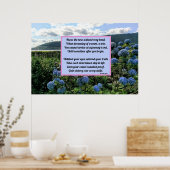 Ohne Rosy-Biss Poster (Küche)