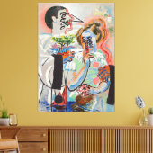 Ohne Titel Leinwanddruck (Insitu (Wohnzimmer))