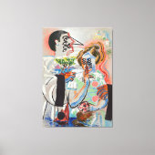 Ohne Titel Leinwanddruck (Vorderseite)