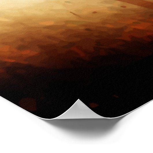 "ohne Titel" Poster (Ecke)