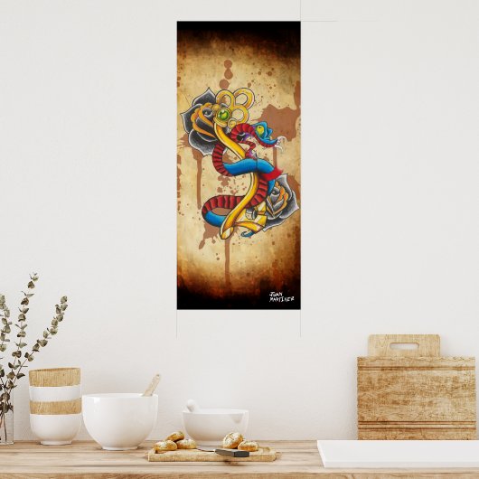 "ohne Titel" Poster (Küche)