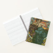 Ohne Titel von Alphonse Mucha (1902) Notizblock (Innenseite)
