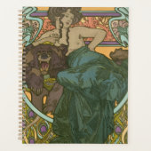 Ohne Titel von Alphonse Mucha (1902) Planer (Vorderseite)