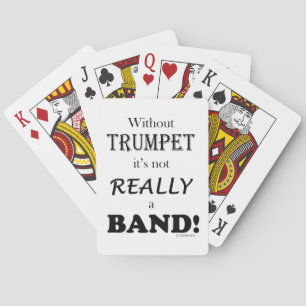 Ohne Trumpet - Band Spielkarten