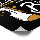 Ohne Violine würde das Leben flach sein Poster (Ecke)