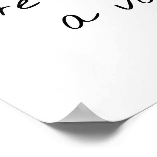 Ohne Voice Poster (Ecke)