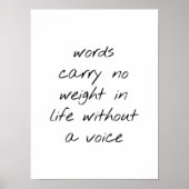 Ohne Voice Poster (Vorne)