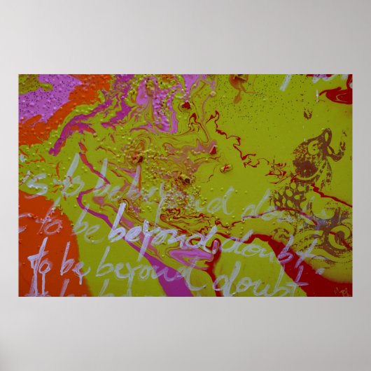 "Ohne Zweifel" Poster (Vorne)