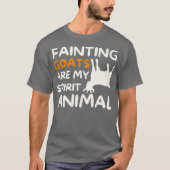 Ohnmacht ist mein Geisttier - Funny Goat T-Shirt (Vorderseite)