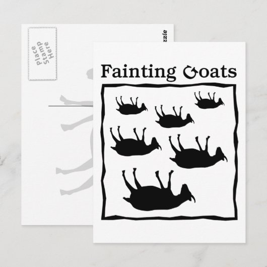 Ohnmacht Postkarte (Vorne/Hinten)