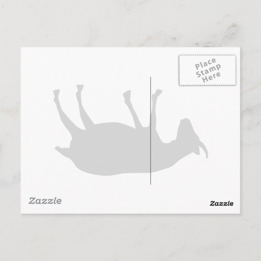 Ohnmacht Postkarte (Rückseite)