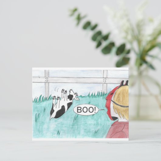 Ohnmacht Postkarte (Stehend Vorderseite)