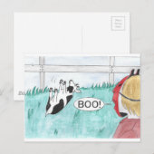 Ohnmacht Postkarte (Vorne/Hinten)