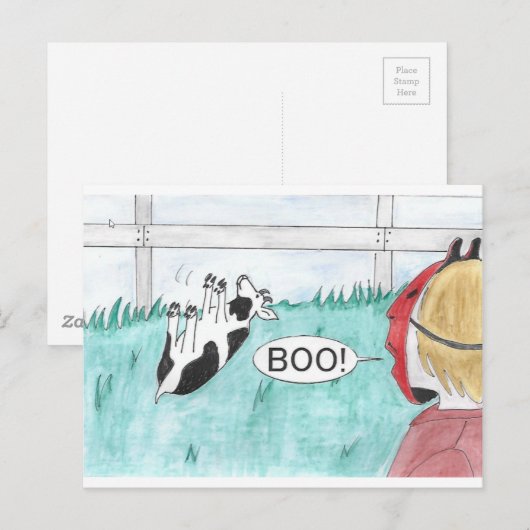 Ohnmacht Postkarte (Vorne/Hinten)