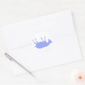 Ohnmacht Runder Aufkleber (Umschlag)