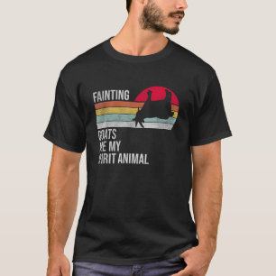 Ohnmacht Ziegen sind mein Geist Tierfreude-Ziegenl T-Shirt