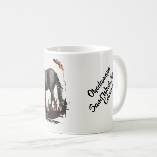 Ohodamaya (Respekt) Kaffeetasse (VorderseiteRechts)