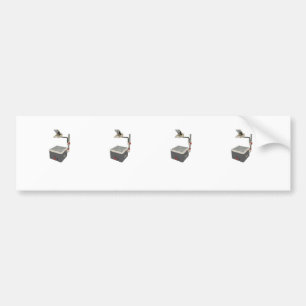 OHP 80er 90s Overhead Projektor Autoaufkleber