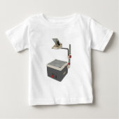 OHP 80er 90s Overhead Projektor Baby T-shirt (Vorderseite)
