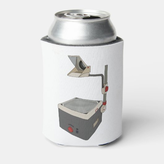 OHP 80er 90s Overhead Projektor Dosenkühler (Kanne Rückseite)