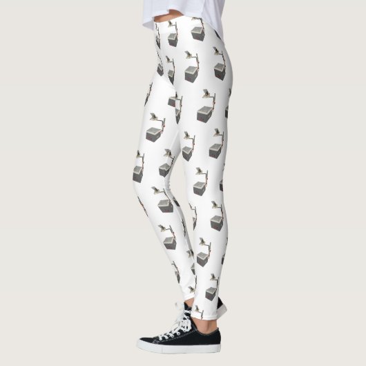 OHP 80er 90s Overhead Projektor Leggings (Links)