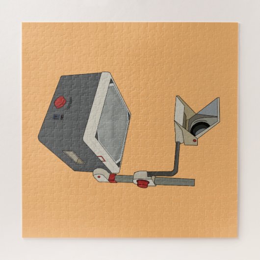 OHP 80er 90s Overhead Projektor Puzzle (Horizontal)