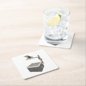 OHP 80er 90s Overhead Projektor Rechteckiger Pappuntersetzer (Vor Ort)