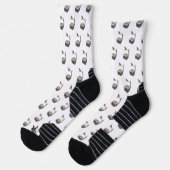 OHP 80er 90s Overhead Projektor Socken (Links)