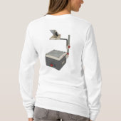 OHP 80er 90s Overhead Projektor T-Shirt (Rückseite)