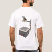 OHP 80er 90s Overhead Projektor T-Shirt (Rückseite)