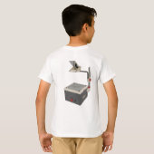 OHP 80er 90s Overhead Projektor T-Shirt (Schwarz voll)