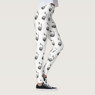 OHP 80s 90s Overhead Projector Leggings