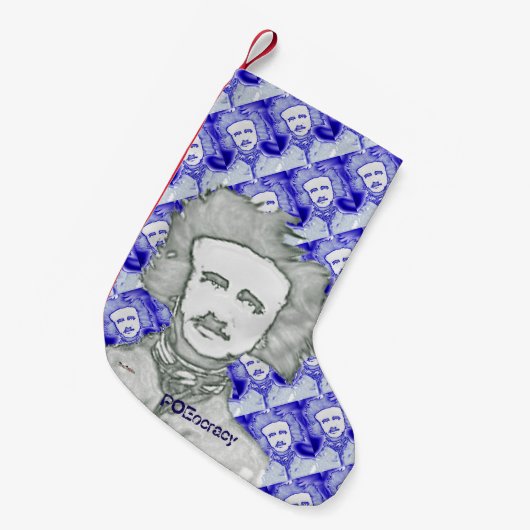 OhPoe (BlueMix) Kleiner Weihnachtsstrumpf (Vorderansicht (hängend))