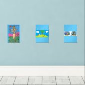 Ohr Bilderwand Sets (Holzboden)