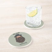 OHR! Funny RABBI Peronised Getränkeuntersetzer (Seite)