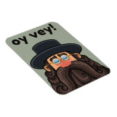 OHR! Funny RABBI Peronised Magnet (Rechte Seite)