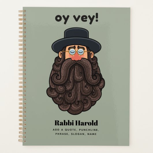 OHR! Funny RABBI Peronised Planer (Vorderseite)