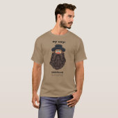 OHR! Funny RABBI Peronised T-Shirt (Vorne ganz)