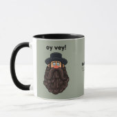 OHR! Funny RABBI Peronised Tasse (Links)